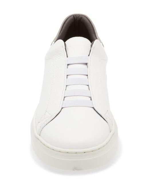 Bruno Magli White Salvador Slip-On Sneaker for men