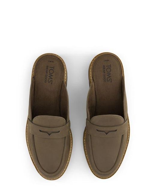 TOMS Green Cara Mule