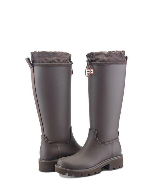 Hunter Brown Carson Lug Sole Boot