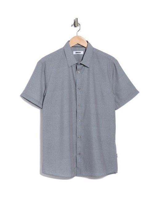 DKNY Blue Davin Button-Up Shirt for men