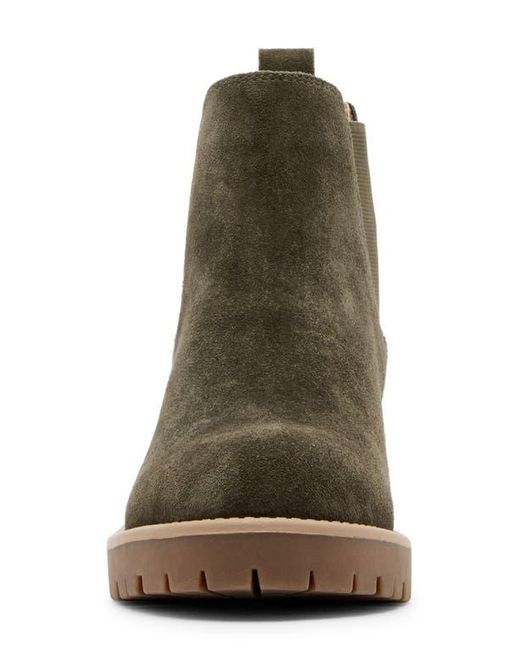 Blondo Green Waterproof Suede Chelsea Boots
