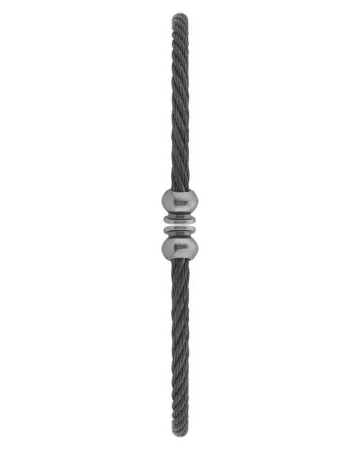 BCBGMAXAZRIA Purple Sienna Cable Bangle Watch for men