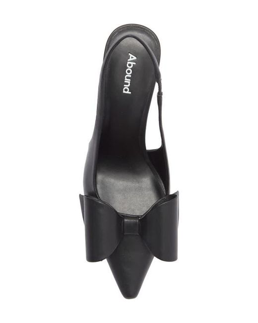 Abound Black Heaven Slingback Pump