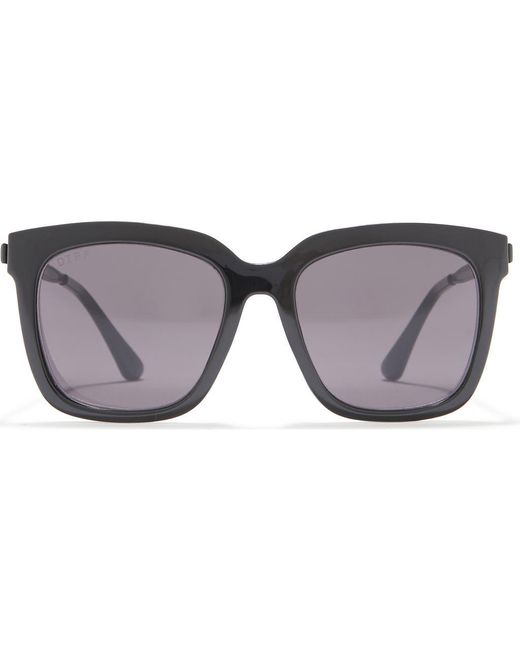 DIFF Multicolor Square Oversized Sunglasses