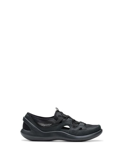 Clarks Black Solevana Step Sneaker