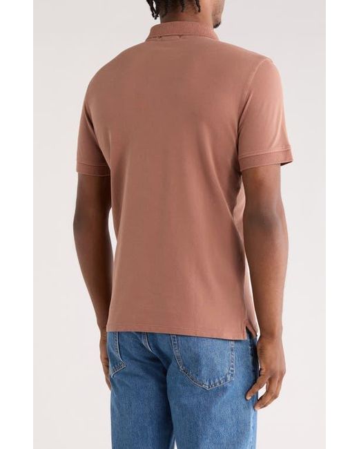 WESTZEROONE Brown Bathurst Polo for men