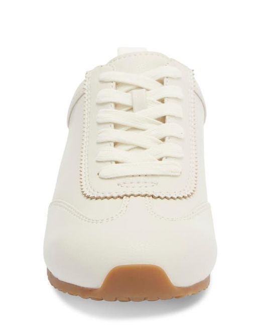 Nordstrom Rack White Peachy Low Lace-Up Sneaker