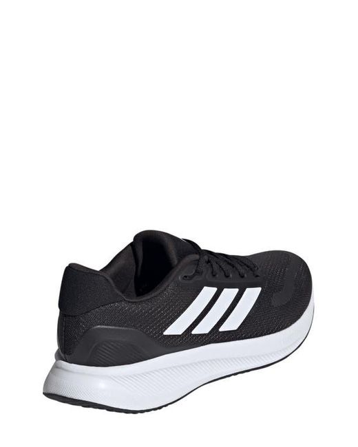 Adidas Black Cloudfoam Cushioned Mesh Running Sneakers for men