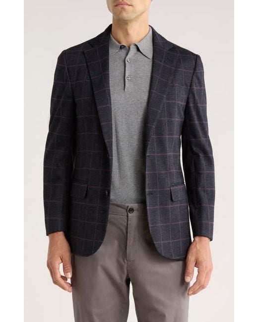 Brooks Brothers Blue Windowpane Blazer for men