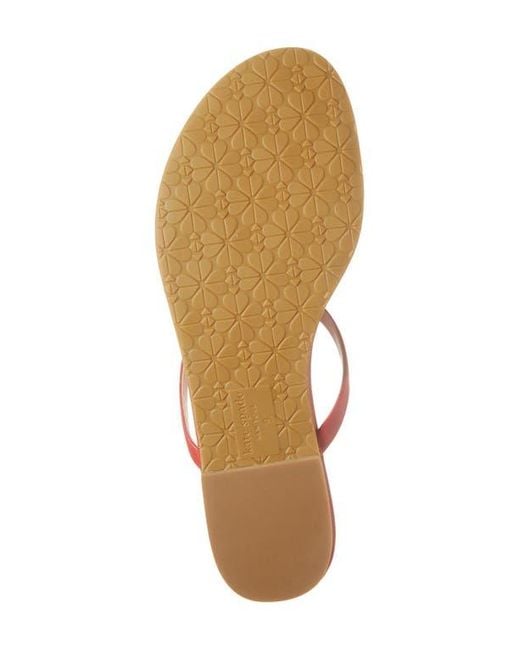 Kate Spade Red Penny Sandal
