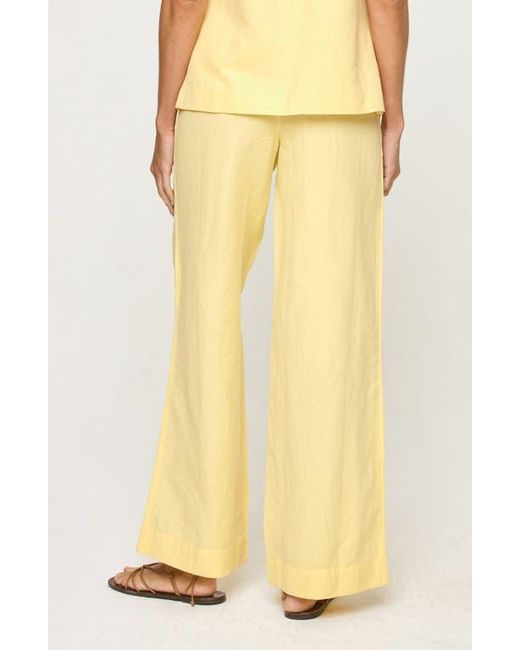 LSPACE Yellow Sofie Cover-Up Pants
