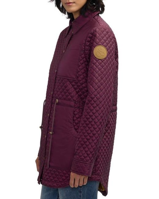 Scotch & Soda Purple Thyrni Water Repellent Shacket