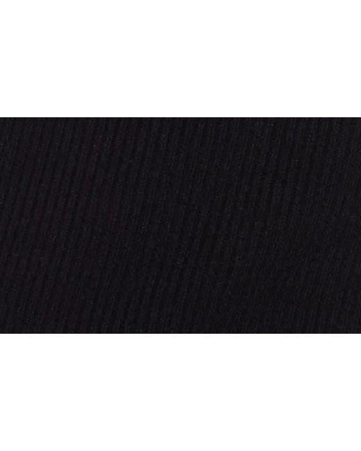 AG Jeans Black Quaid Knit Sweater Dress