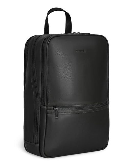 CHAMPS Black Onyx Leather Backpack for men