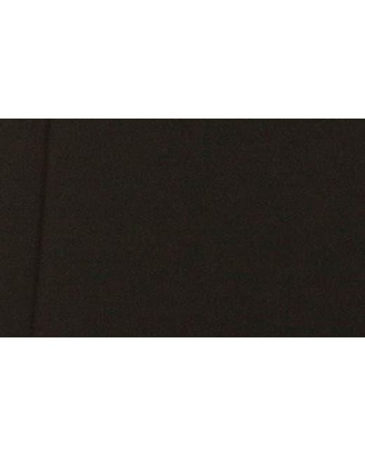 Alexia Admor Black Elia High Waist Pleat Wide Leg Pants