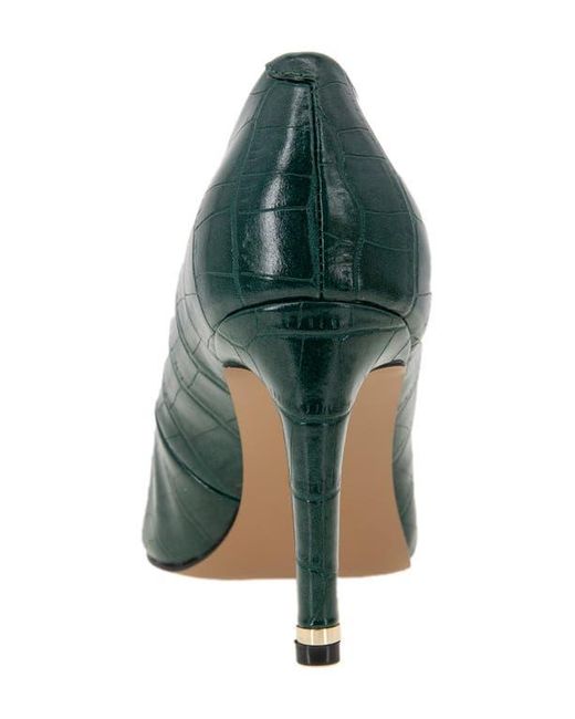Kenneth Cole Green Aundrea Pointed Toe Pump