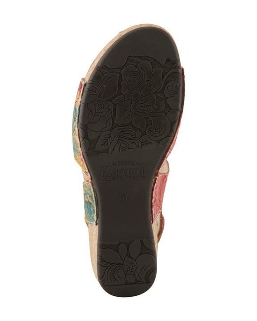 Spring Step Brown Osuna Ankle Strap Platform Sandal
