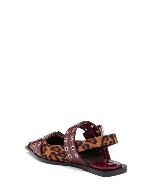 Jeffrey Campbell Brown Debb Slingback Flat