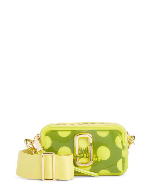 Marc Jacobs Yellow The Jelly Snapshot Bag