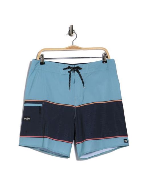 Billabong Blue Lowers Airlite 18-Inch Board Shorts for men