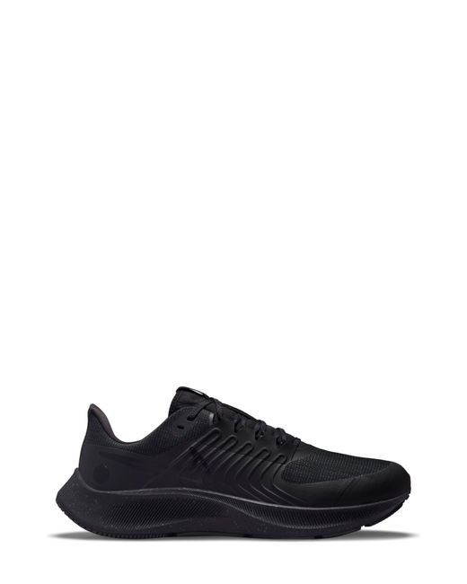 Nike Black Air Zoom Pegasus 38 Shield Water Repellent Running Shoe for men