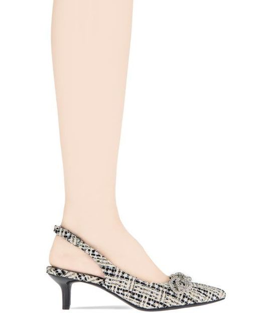 BCBGeneration Metallic Donna Slingback Pump