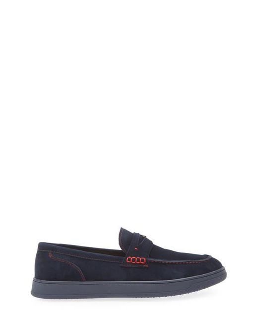 Robert Graham Blue Toucan Penny Loafer for men