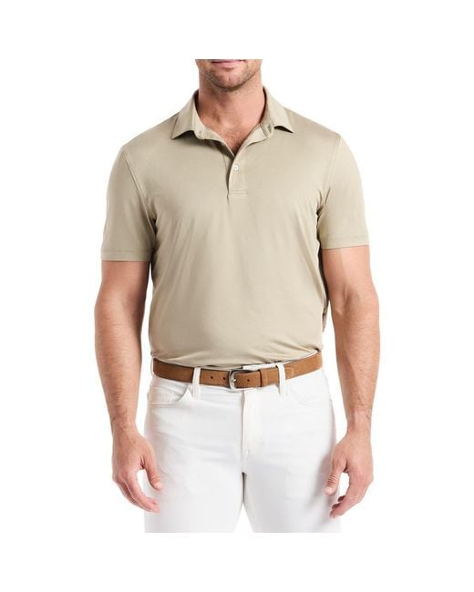 Robert Graham Natural Canto Knit Polo for men