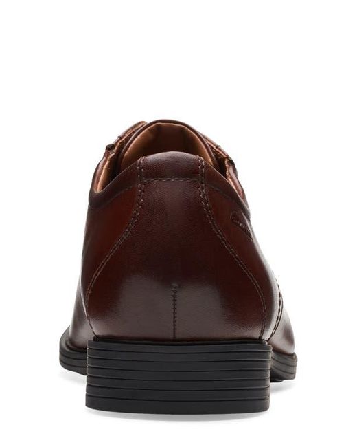 Clarks Brown Whiddon Pace Derby for men