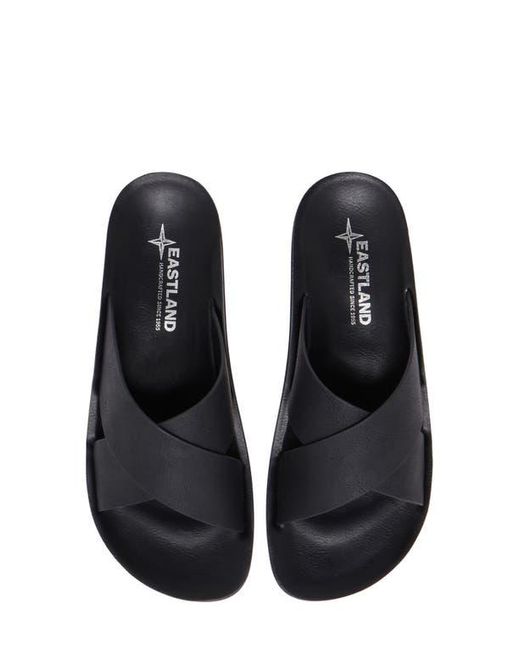 Eastland Black Samantha Slide Sandal