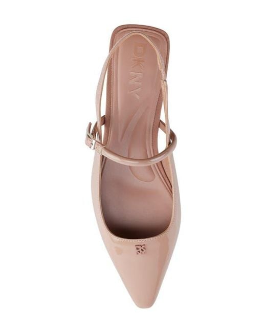 DKNY Pink Cairo Slingback Flat