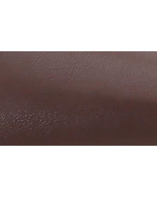 BERNESS Brown Pointed Toe Slingback Pump