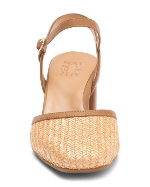 Naturalizer Pink Wave Block Heel Pump