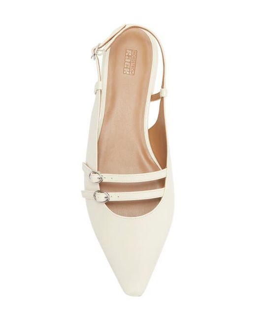 Nordstrom Rack Natural Capris Slingback Flat