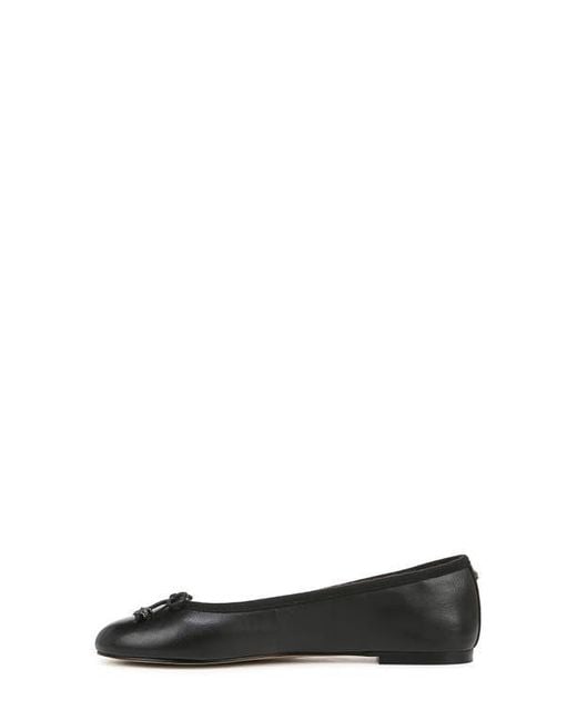 Sam Edelman Black Flora Ballet Flat
