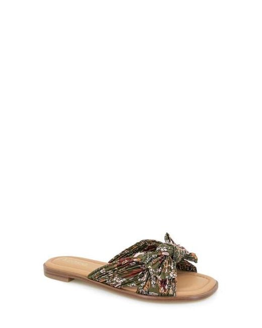 Kensie Brown Renata Slide Sandal