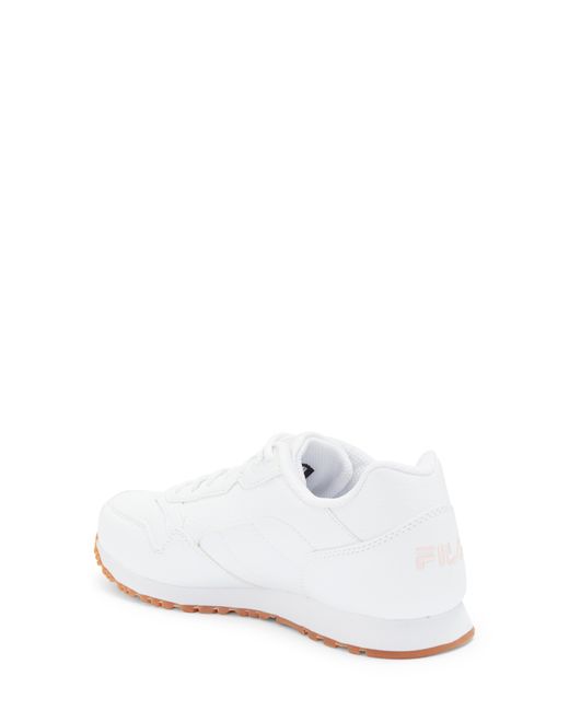 Fila Cress Pb Gum Sneaker in White | Lyst