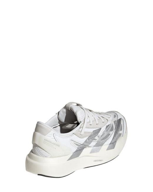 Adidas White Lightblaze Evo Solid Sneaker