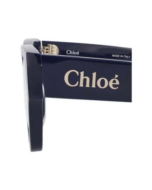 Chloé Blue 54Mm Square Optical Glasses