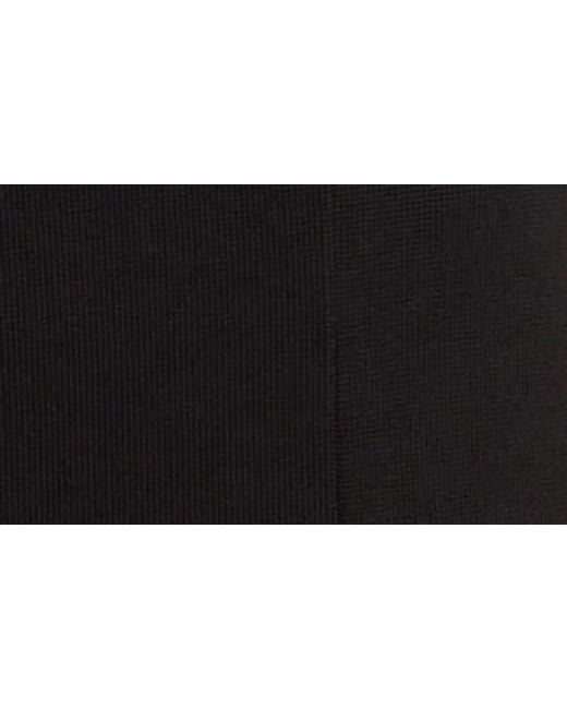 Grey Lab Black Lab Front Slit Flared Pants