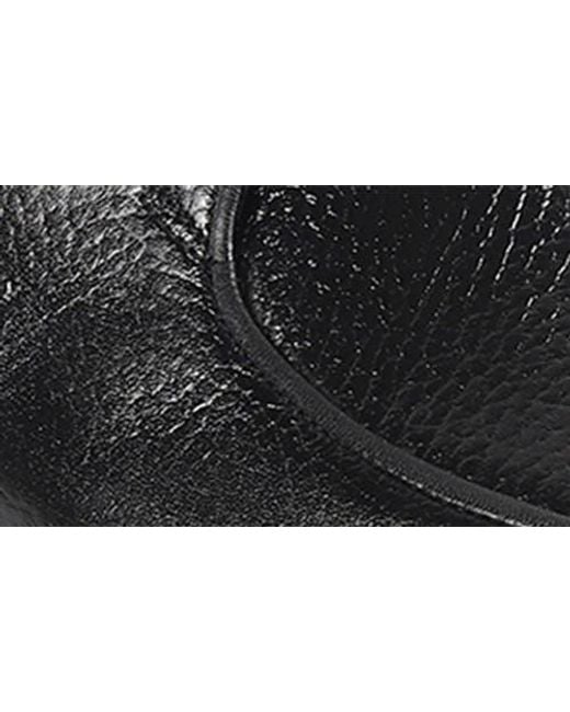 VELLAPAIS Black Moore Apron Toe Derby for men