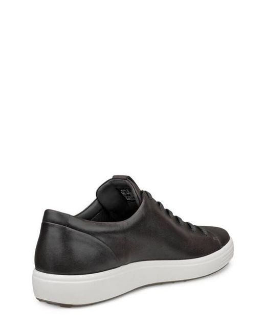 Ecco Black Soft 7 Premier Sneaker for men