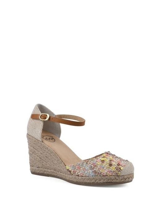 White Mountain Women's Mamba Espadrille Wedge Sandal