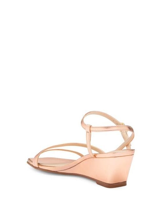 Stuart Weitzman Pink Oasis 50 Wedge Sandal