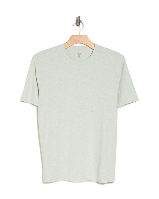 14th & Union Green Crewneck Cotton & Modal T-shirt for men