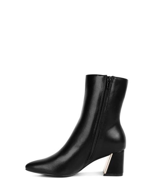LONDON RAG Black Karia Bootie