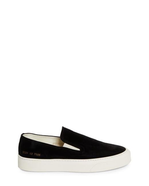 Common Projects Black Slip-On Sneaker for men