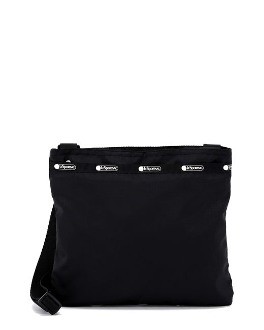 LeSportsac Black Madison Slim Nylon Crossbody Bag