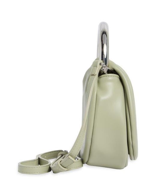 BCBGMAXAZRIA Metallic Statement Hardware Clutch