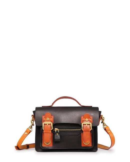 Old Trend Black Aster Mini Leather Satchel